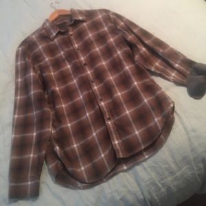 Banana Republic Plaid Button-Down